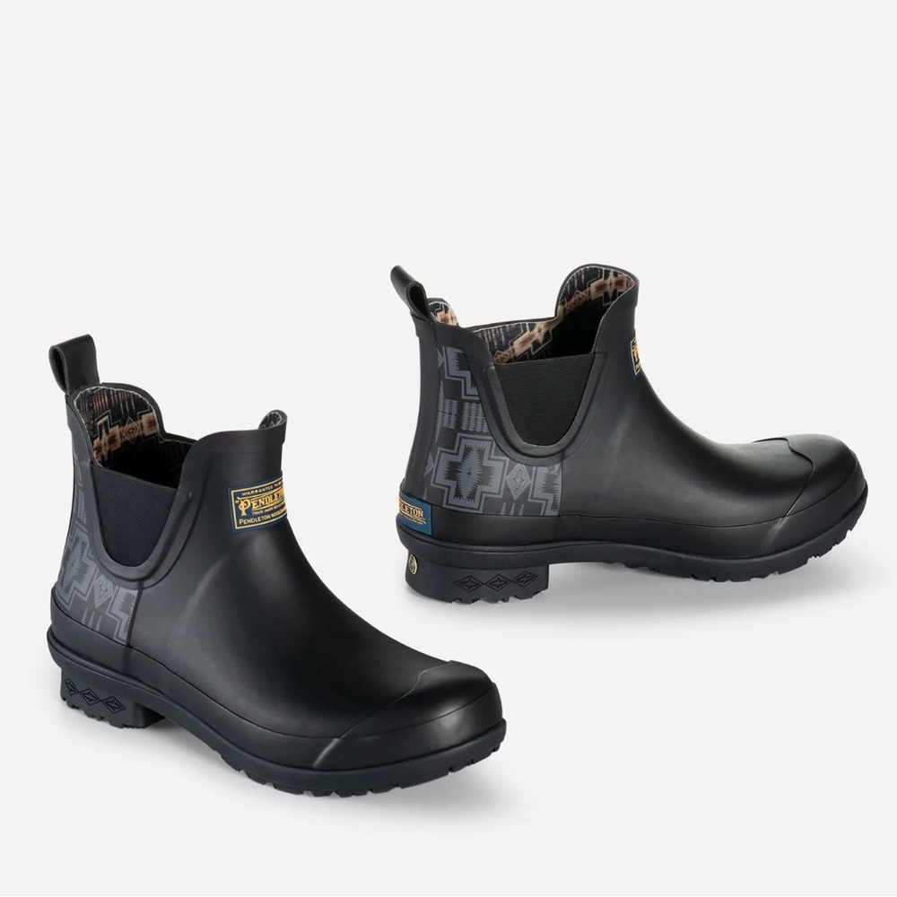 Pendleton WOMEN'S HARDING CHELSEA RAIN BOOTS Size 10